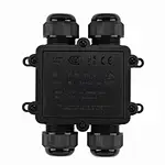 Front view of M686-H ip68 cable junction box